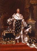 unknow artist Portrait of the King Charles X of France in his coronation robes oil painting on canvas